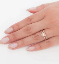 Medium Champagne Diamond Hazeline Solitaire