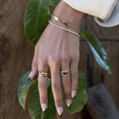 Medium Curb Chain ID Bracelet