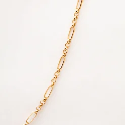 Medium Mixed Paperclip & Rolo Chain Necklace