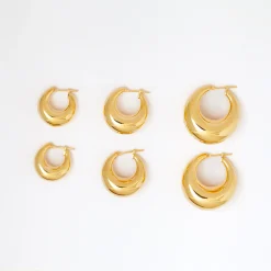 Medium 25mm Bubble Hoops