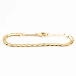 Medium Oval Snake Chain Bracelet