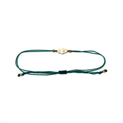 Midi Bitty Hamsa Silk Cord Bracelet