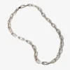 7mm Italian Chain Link Sterling Silver Necklace