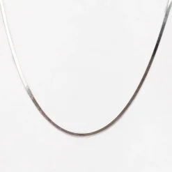 3.0mm Sterling Silver Herringbone Chain