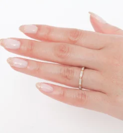 Olivia French-Cut Diamond Band