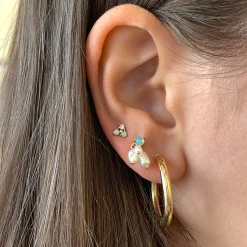 Opal and Pearl Cloudburst Earrings