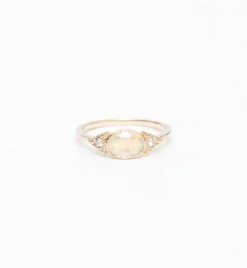 Opal Long Spear Ring