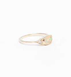 Opal Long Spear Ring