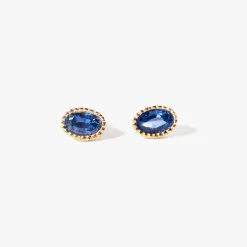 Oval Wisp Studs