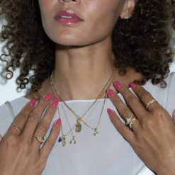 Pavé Diamond Poodle Hinged Charm