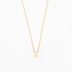 Personalized Initial Diamond Necklace