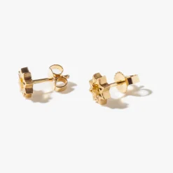 Ray of Sunshine Studs Fancy Yellow Diamonds