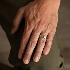 Ridge 6mm Polished Band