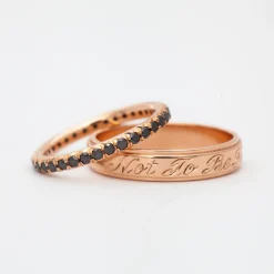 Rose Gold Not To Be... Ring, 7.75