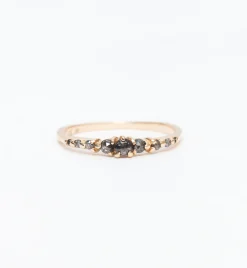 Salt and Pepper Cyndra Ring