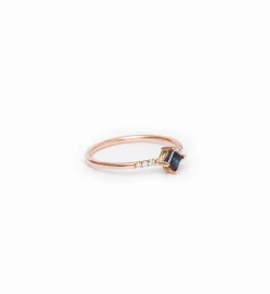 Sapphire Point Equilibrium Ring