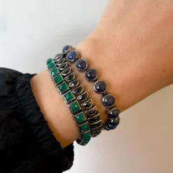 Sapphire Small Dot Tennis Bracelet