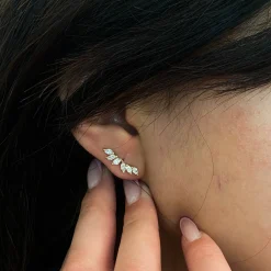 Single Diamond Lyrie Earring