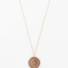 Small Celestial Protection Medallion Necklace