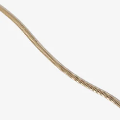 Small Oval Snake Chain Necklace