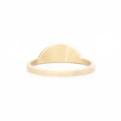 Sundial Pavé Stacker Ring
