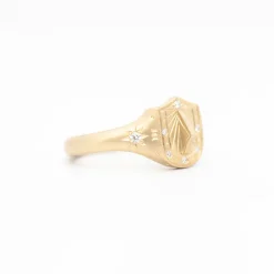 Sundial Signet Ring