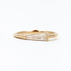 Tapered Baguette Diamond Ring
