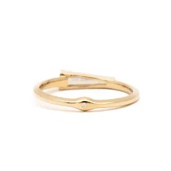 Tapered Baguette Diamond Ring
