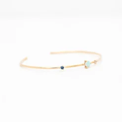 Three Stone Opal Cuff