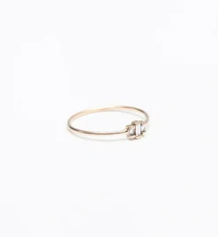 Three-Stepped Baguette Ring