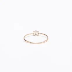 Three-Stepped Baguette Ring