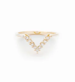 White Diamond Chevron Band