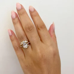 White Diamond Cosmic Luna Tiara