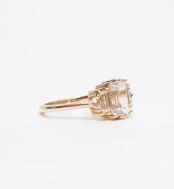 White Diamond Theda Ring