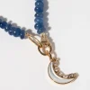 White Mother-of-Pearl Mini Crescent Moon Inlay Pendant